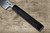 Sakai Takayuki ZANGETSU Ginsan Japanese Chef's Mirrored Sakimaru-Takohiki(Sashimi) 330mm with Double Water Buffalo Ring Ebony Handle 