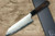 Nigara VG-XEOS Damascus Hammered EB8B Japanese Chef's Santoku Knife 180mm with Ebony Handle  Nigara VG-XEOS Damascus Hammered EB8B Japanese Chef's Santoku Knife 180mm with Ebony Handle