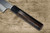 Nigara VG-XEOS Damascus Hammered EB8B Japanese Chef's Santoku Knife 180mm with Ebony Handle  Nigara VG-XEOS Damascus Hammered EB8B Japanese Chef's Santoku Knife 180mm with Ebony Handle