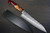 Yu Kurosaki R2(SG2) Damascus SHIZUKU Custom STWRC Japanese Chef's Gyuto Knife 180mm with Stabilized Hybrid Wood Handle [Red] 