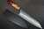 Yu Kurosaki R2(SG2) Damascus SHIZUKU Custom STWRC Japanese Chef's Bunka Knife 165mm with Stabilized Hybrid Wood Handle [Red] 