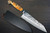 Yu Kurosaki R2(SG2) Damascus FUJIN Custom MPWC Japanese Chef's Bunka Knife 165mm with Maple Wood Handle 