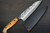 Yu Kurosaki R2(SG2) Damascus FUJIN Custom MPWC Japanese Chef's Bunka Knife 165mm with Maple Wood Handle 