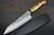 Yu Kurosaki R2(SG2) Damascus FUJIN Custom MPWC Japanese Chef's Bunka Knife 165mm with Maple Wood Handle 