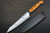 Yu Kurosaki R2(SG2) Damascus FUJIN Custom MPWC Japanese Chef's Petty Knife(Utility) 150mm with Maple Wood Handle 