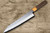 Nigara SPG-STRIX Damascus Hammered RS8M Japanese Chef's Slicer(Sujihiki) 270mm with Light-Brown-Ring Rosewood Handle 
