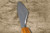 Nigara SPG-STRIX Damascus Hammered RS8M Japanese Chef's Slicer(Sujihiki) 270mm with Light-Brown-Ring Rosewood Handle 
