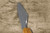 Nigara SPG-STRIX Damascus Hammered RS8M Japanese Chef's Petty Knife(Utility) 150mm with Light-Brown-Ring Rosewood Handle 
