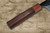 Yu Kurosaki R2(SG2) Hammered JUHYO WA RS8H Japanese Chef's Slicer(Sujihiki) 270mm with Brown-Ring Octagonal Handle 