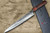 Yu Kurosaki R2(SG2) Hammered JUHYO WA RS8H Japanese Chef's Slicer(Sujihiki) 240mm with Brown-Ring Octagonal Handle 