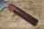 Yu Kurosaki R2(SG2) Hammered JUHYO WA RS8H Japanese Chef's Gyuto Knife 210mm with Brown-Ring Octagonal Handle 