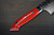 Takeshi Saji R2 Diamond Finish Damascus MCRB-NNM Japanese Chef's Nakiri(Vegetable) 170mm with Dark-Red Micarta Handle Nomura Special 