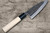Sakai Takayuki Aoniko Blue 2 Steel Kurouchi Chef's Aji-Kiri 120mm 