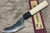 Sakai Takayuki Aoniko Blue 2 Steel Kurouchi Chef's Gibier Peeling Knife 120mm 