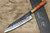 Kisuke Manaka ENN Blue#1 Kurouchi Hammered KRBFW Japanese Chef's Gyuto Knife 210mm with White Buffalo Ferrule Karin Lump Handle 