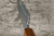 Okeya VG10 Damascus OK8B Japanese Chef's Bunka Knife 165mm with Urushi Lacquered Oak Handle 