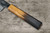 Okeya VG10 Damascus OK8B Japanese Chef's Bunka Knife 165mm with Urushi Lacquered Oak Handle 