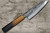 Okeya VG10 Damascus OK8B Japanese Chef's Bunka Knife 165mm with Urushi Lacquered Oak Handle 