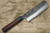 Yoshimi Kato 63 Layer VG10 Damascus SQ-Hammered Japanese Chef's Nakiri(Vegetable) 165mm with Black-Ring Octagonal Honduras Handle 