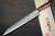 Takeshi Saji SRS13 Mirror Hammered Damascus IRN Japanese Chef's Kengata-Slicer(Sujihiki) 270mm with Desert Ironwood Handle 