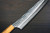 Yu Kurosaki R2(SG2) Hammered SENKO-EI WA OL8N Japanese Chef's Slicer(Sujihiki) 270mm with Olive Handle [Natural Finish] 