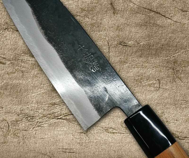 Daisuke Nishida Shirogami No.1 Kurouchi CHR Japanese Chef's Gyuto