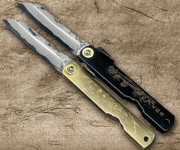 img Nagao Kanekoma Aogami Damascus Engraving