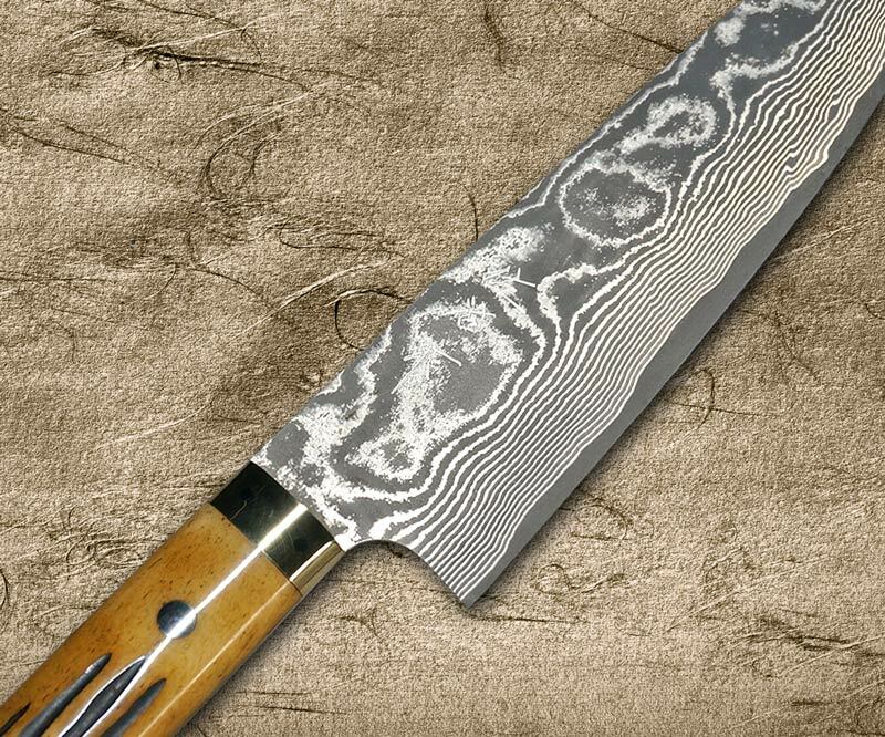img Takeshi Saji VG10 Black Damascus DHM