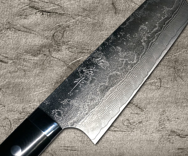 Kanetsune KC-950 DSR-1K6 Stainless Hammered Japanese Chef's Knife SET  (Gyuto180-Slicer210-Santoku-Vegetable-Petty-Mini Deba)