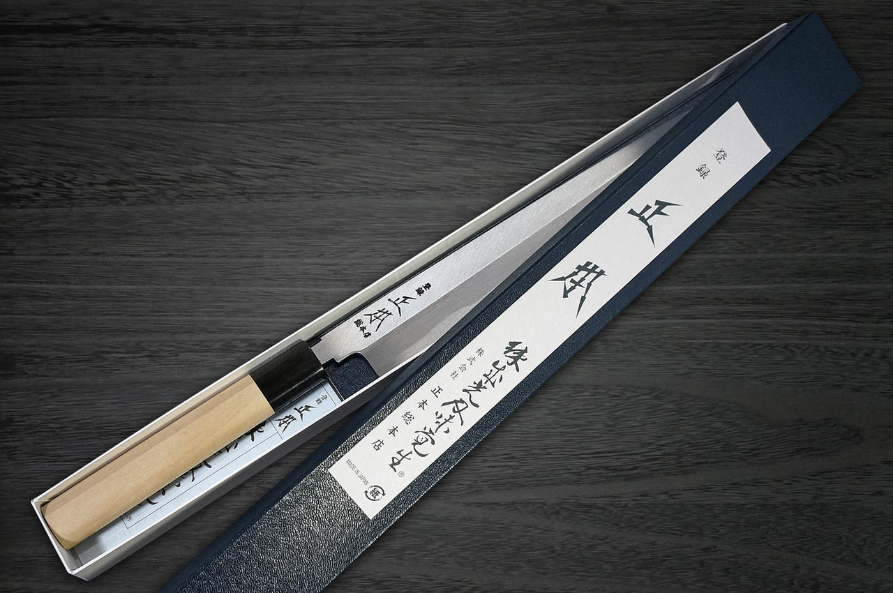 正本KS 本霞玉白钢日本厨师柳刃（刺身）270mm KS0427 | 日本刀具