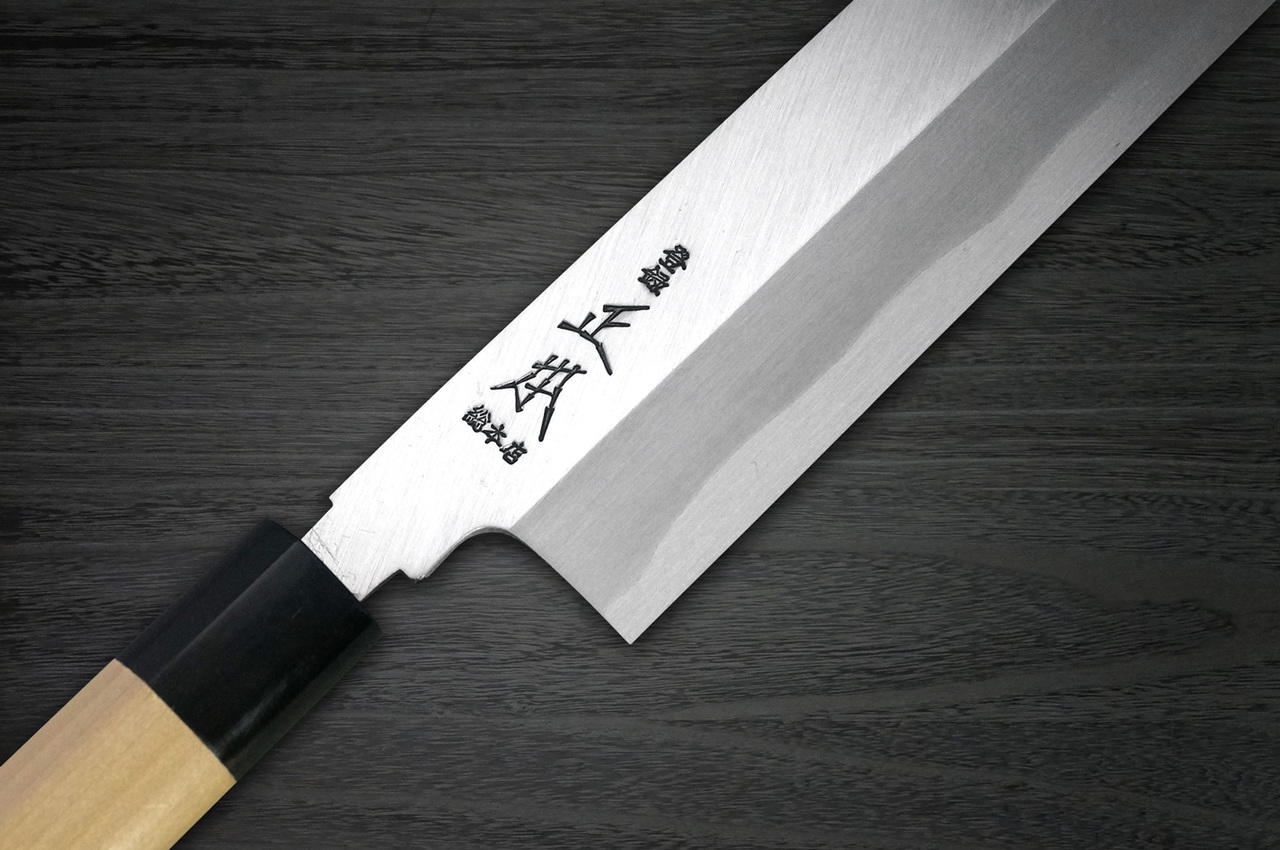 正本KS 本霞玉白湖日本厨师鳗鱼咲255mm KS1225 |日本刀