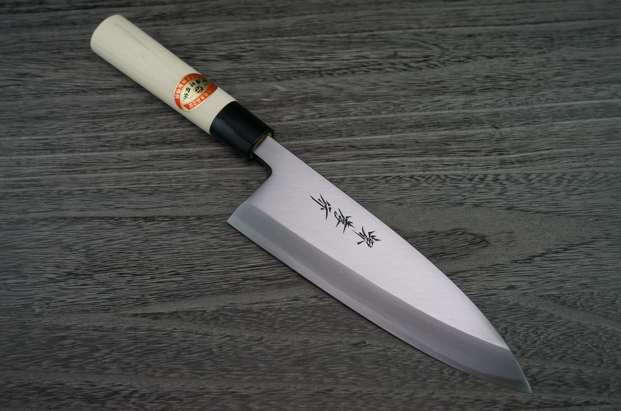 Sakai Takayuki Kasumitogi (White steel) Japanese Chef's Deba