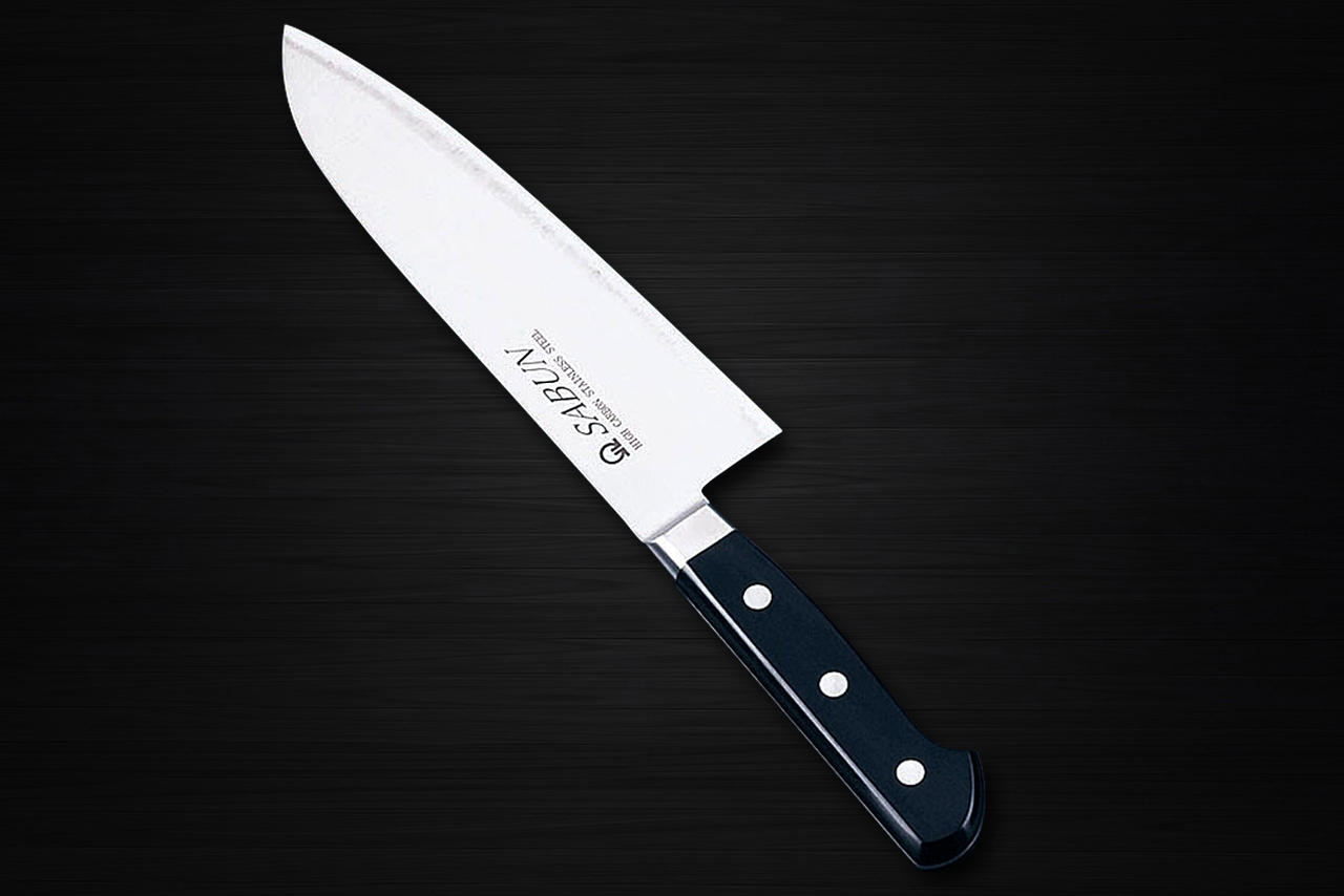 Sabun High-Carbon MV Stainless Japanese Chefs Santoku Knife 180mm