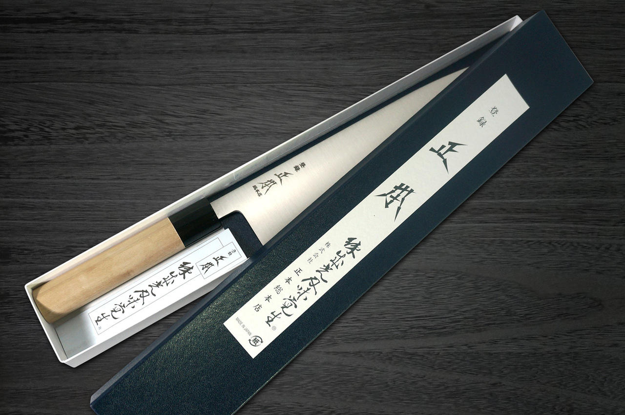 正本 Masamoto KS 本霞 白鋼 和牛刀 240mm [KS3124] 正本 Masamoto KS 本霞 白鋼 和牛刀 240mm [KS3124]