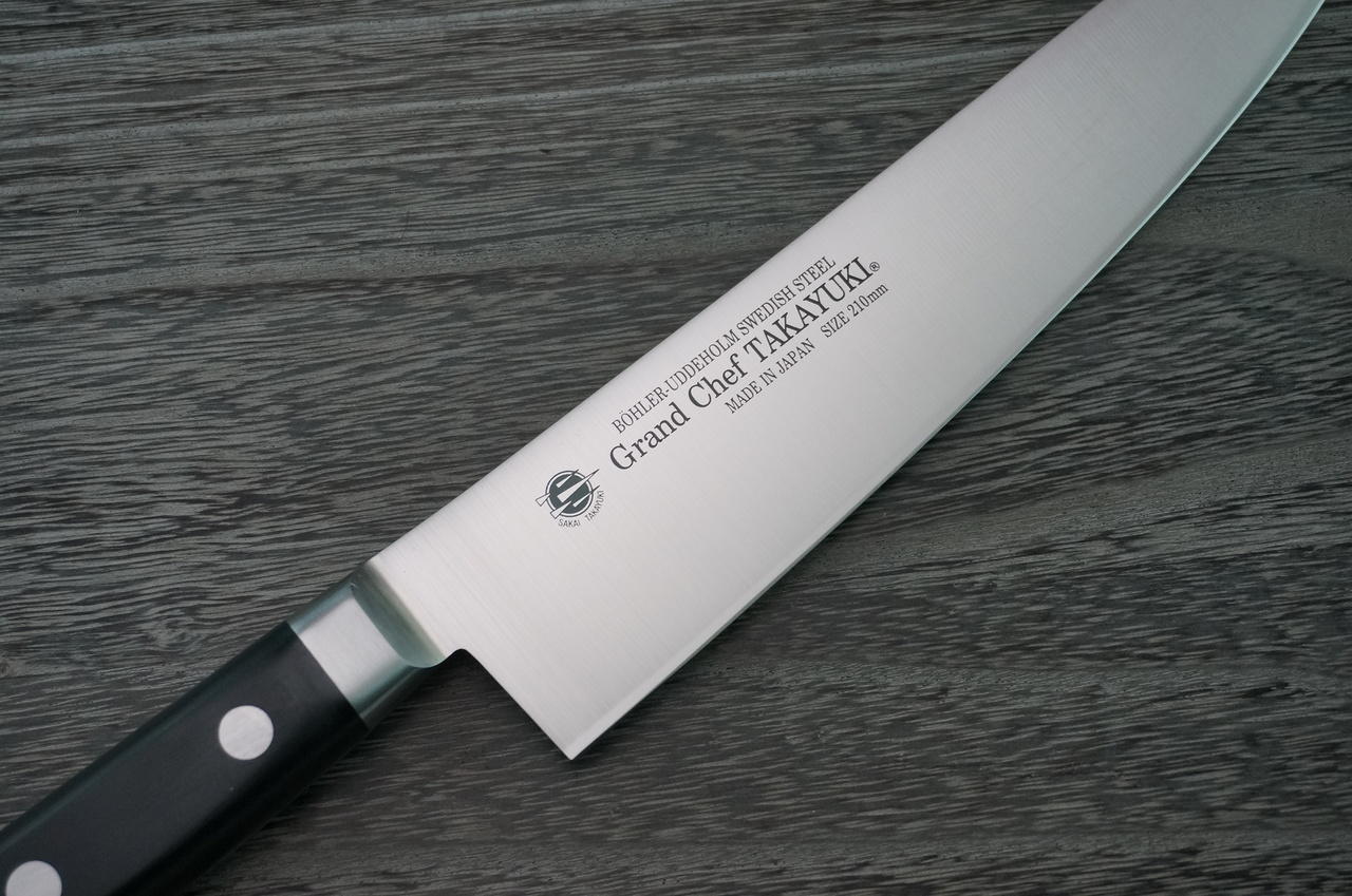 Sakai Takayuki Grand Chef Japanese Chef's Santoku Knife 180mm