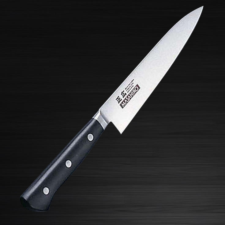 Masahiro MV-H Stainless (Honyaki) Japanese Chef's Petty Knife