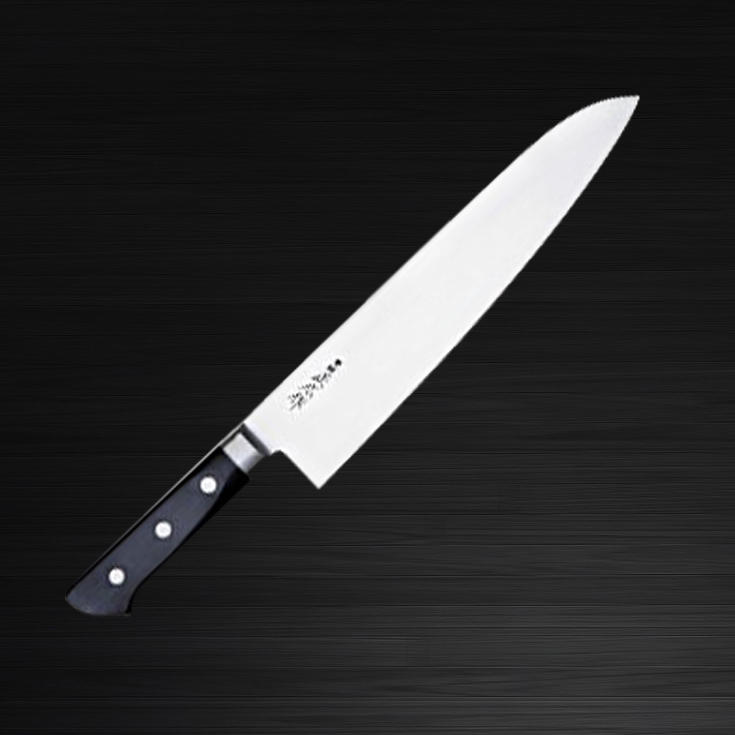 Masahiro Japanese Steel (Metal Tsuba) Chef's Gyuto Knife
