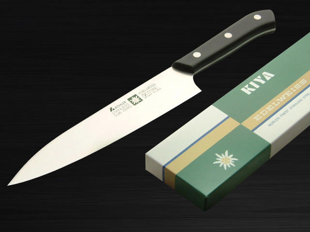 調理器具 KIYA EDELWEISS KITCHEN KNIFE No.180 kiya-kiya-new-edelweiss-no.180