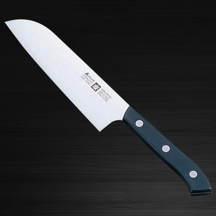 Kiya New Edelweiss No.180 Japanese Chef's Santoku Knife 145mm