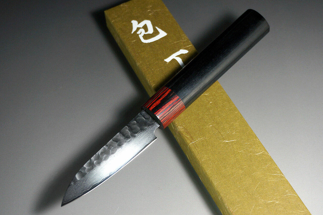 Japanese Kitchen Knife Paring  Hammered VG10 Damascus - j-okini - Products  from Japan