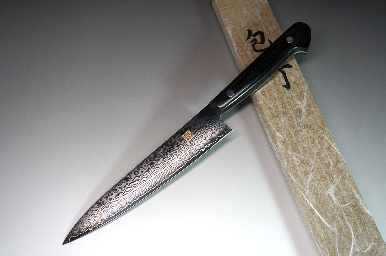 Iseya G-Series 33 Layer VG-10 Damascus Japanese Chef's Knife Set (Gyuto - Santoku - Petty150mm)