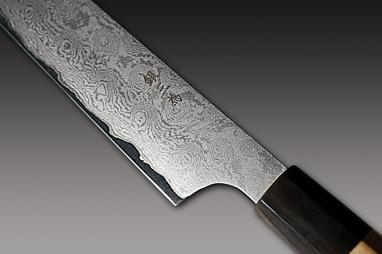 堺孝行33层大马士革银纸3号日本厨师切付切片机（Sujihiki）270