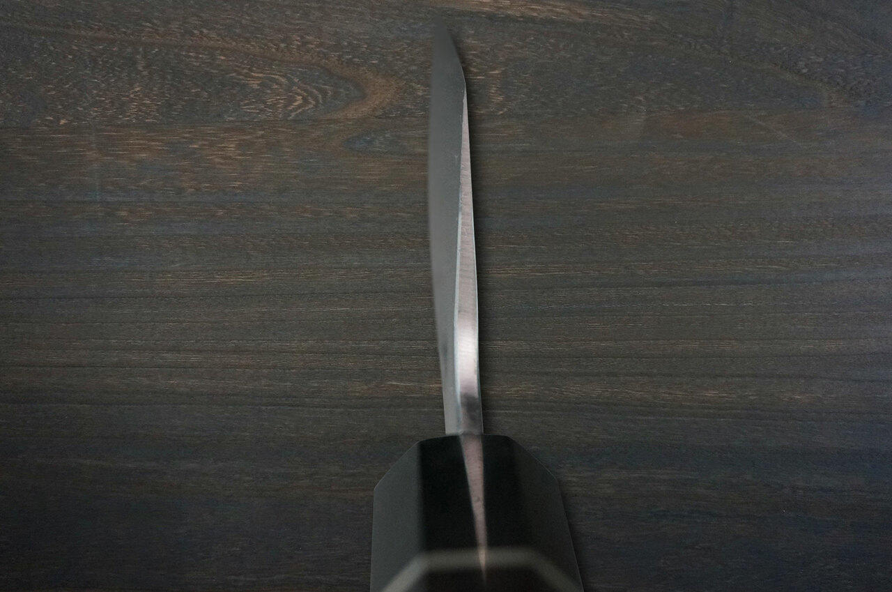 Sakai Takayuki Homura Premium Aogami 2 steel Japanese Chefs Kengata-Gyuto Knife 225mm