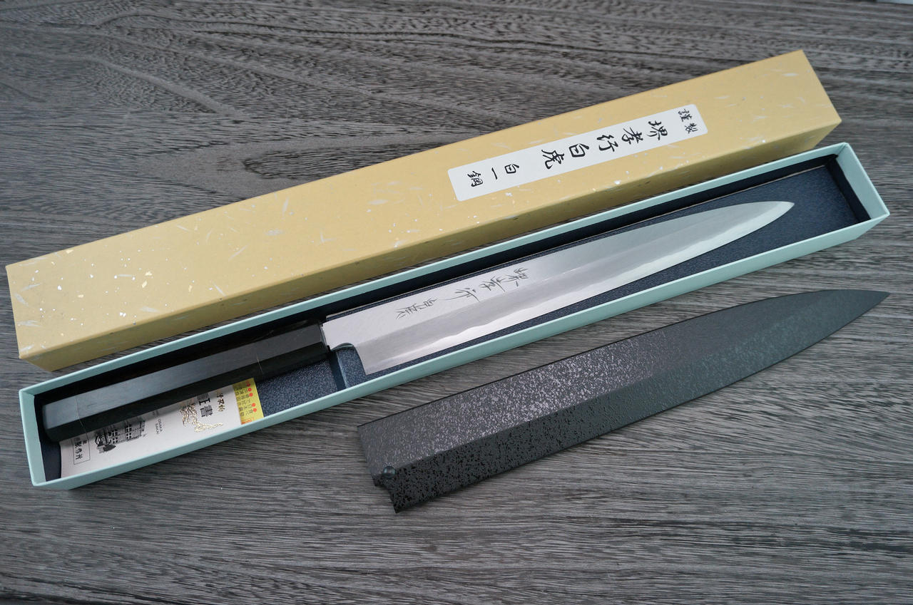 ★ruki★ Kohetsu Blue #2 Nashiji Nakiri 165mm