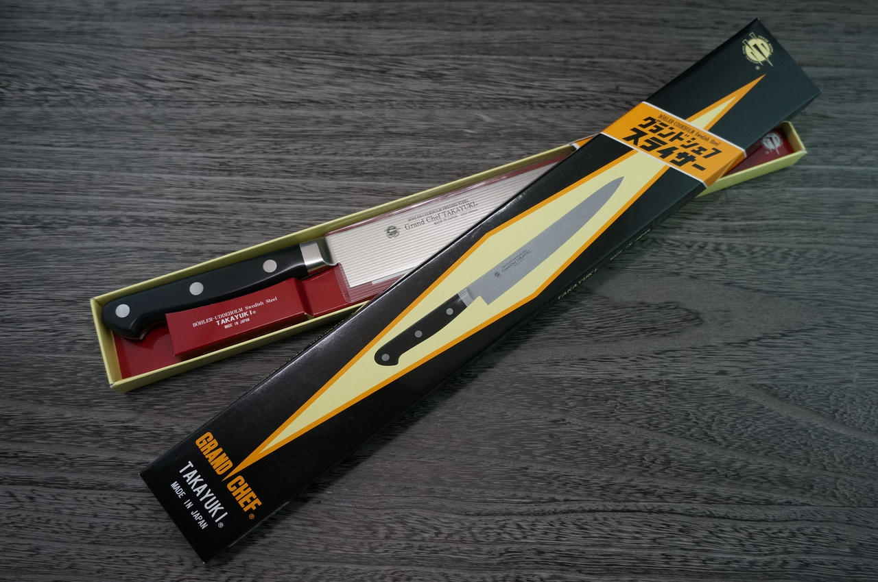 グランシェフ Sakai Takayuki Grand Chef Japanese Chef's Slim Slicer(Sujihiki