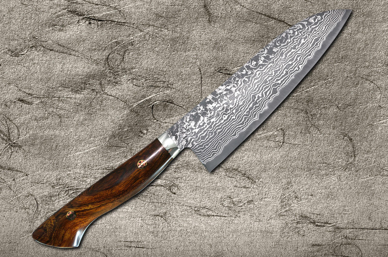 Shigeki Tanaka 33-Layer R2(SG2) Damascus IR Japanese Chef's