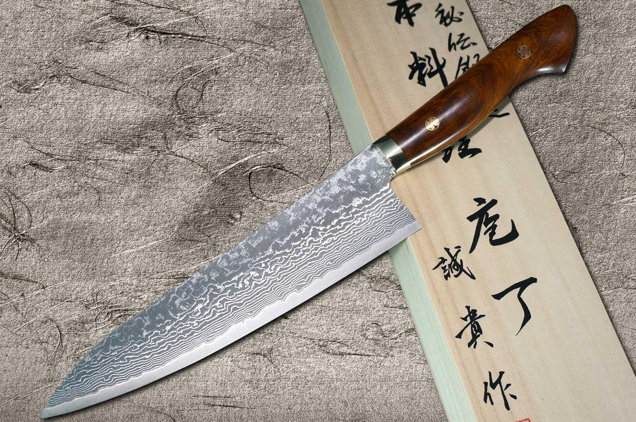 田中茂树33层R2(SG2) 大马士革IR 日本厨师的牛刀210毫米带沙漠铁