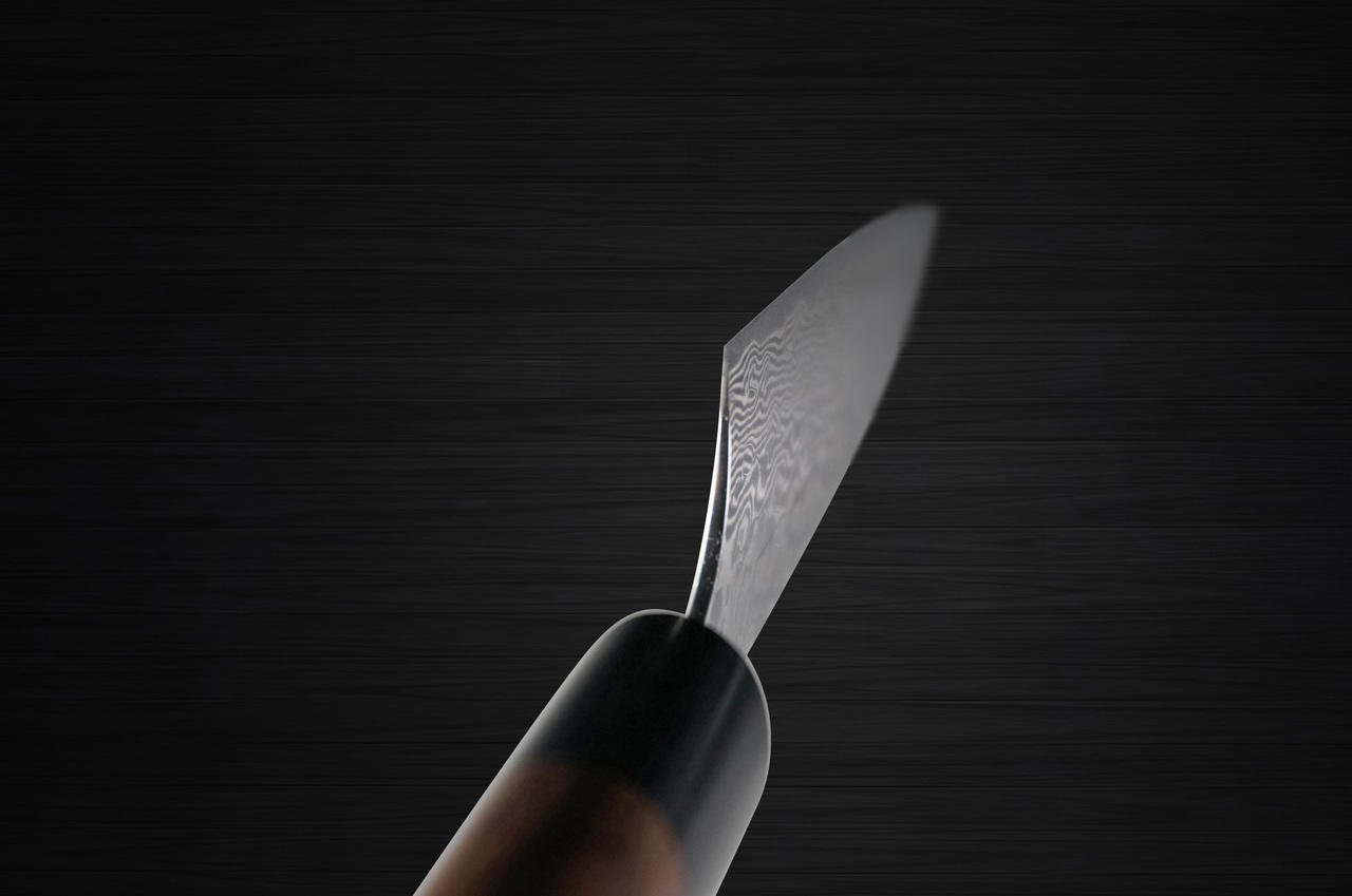 Yoshimi Kato 63 Layer VG10 Black Damascus RS Japanese Chef's
