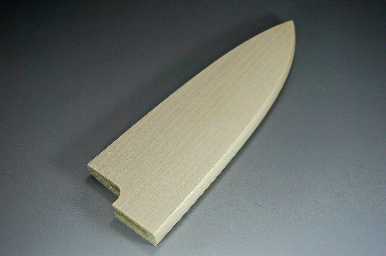 Magnolia Wood Knife Sheath / Saya Cover for Nakiri Knife 6.5