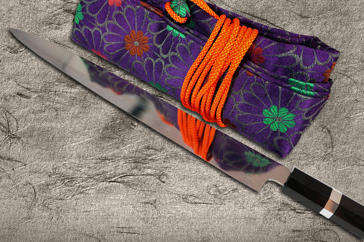 masaki様 Sakai Takayuki Mirrored Honyaki Water-Quenched Kiritsuke